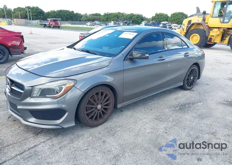 2014 Mercedes-Benz Cla 250 z USA, uszkodzony, nr VIN WDDSJ4EB5EN028819